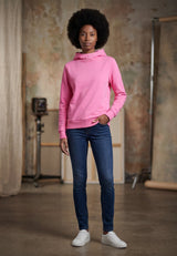 salzhaut - SUTSCHE Damen Hoodie Regular Fit - adenauer & co - Anker - Basic - 8 - #farbe_Blossom