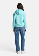 salzhaut - SUTSCHE Damen Hoodie Regular Fit - adenauer & co - Anker - Basic - 4 - #farbe_Aqua