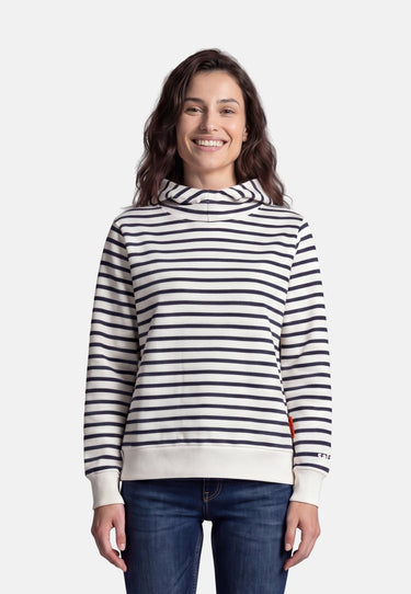salzhaut - SUTSCHE - RINGEL Damen Regular Fit - adenauer & co - Anker - Basic - 3 - farbe_Navy-Offwhite