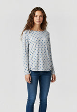 salzhaut - SVEA Damen normale Passform - adenauer & co - Anker - Basic - 7 - farbe_Grey Melange