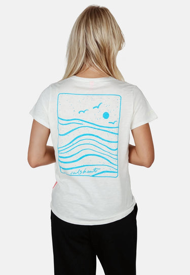 Salzhaut - TELGEN Damen Relaxed-Fit - Backprint - Basic Casual - Cotton Flamé - 11 - #farbe_offwhite