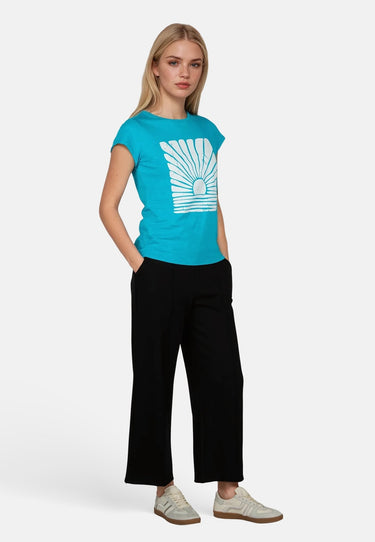 salzhaut - TELTE Damen Relaxed-Fit - Basic Casual - Cotton Flamé - Damen - 12 - #farbe_scuba-blue