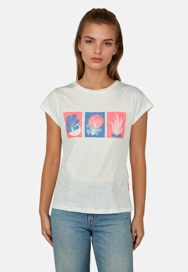 salzhaut - UHL Damen Relaxed-Fit - Bluse - bunt - Frontprint - 3 - #farbe_offwhite