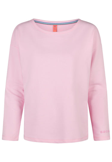 salzhaut - UNNERWEGS Damen Relaxed-Fit - Backprint - Hoodie - Langarmshirt - 2 - #farbe_ros