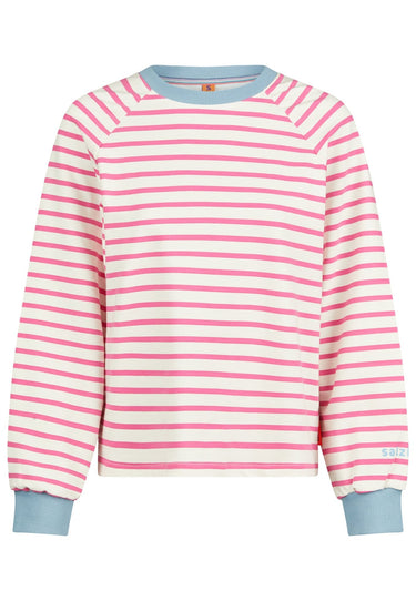 Salzhaut - UNSEBULK Damen Gerade - Hoodie - Langarmshirt - Pullover - 9 - #farbe_offwhite-blossom
