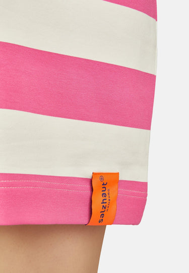 salzhaut - USE Damen Tailliert - Damen - Hoodiekleid - Kleid - 12 - #farbe_offwhite-blossom