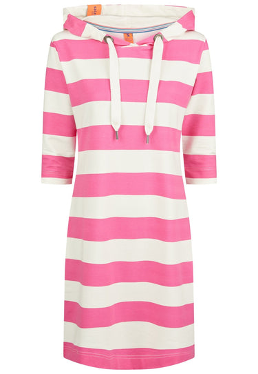 salzhaut - USE Damen Tailliert - Damen - Hoodiekleid - Kleid - 8 - #farbe_offwhite-blossom