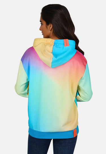 salzhaut - UTHÜSIG Damen Relaxed-Fit - Hoodie - Kapuzenpullover - Langarmshirt - 4 - #farbe_multicolor-verlauf