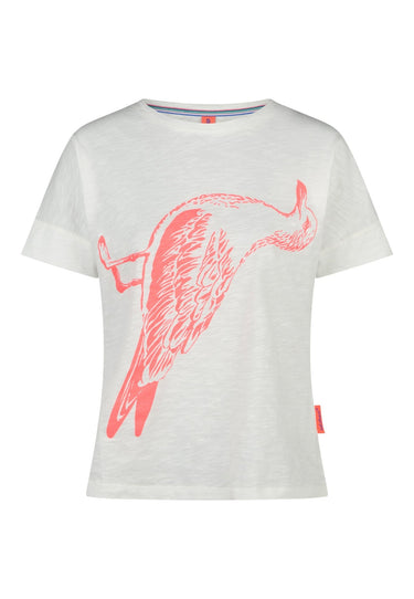 salzhaut - UTNAIHN Damen Relaxed-Fit - All-over-Print - Bluse - Polo-Shirt - 2 - #farbe_offwhite