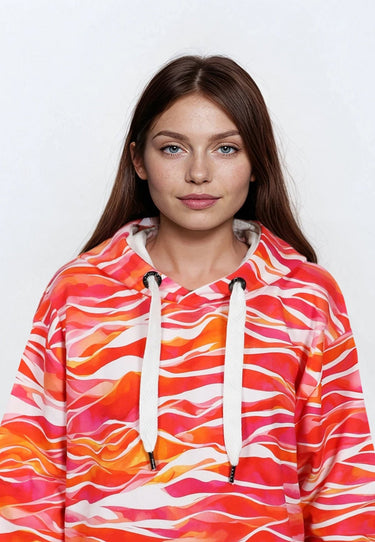 Salzhaut - VANDAAG Damen Oversized - All-over-Print - Hoodie - Kapuzenpullover - 3 - #farbe_multicolor