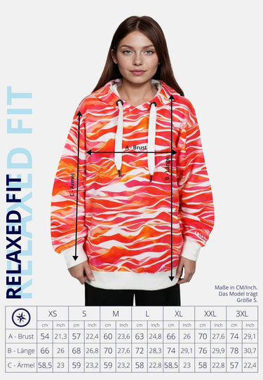 Salzhaut - VANDAAG Damen Oversized - All-over-Print - Hoodie - Kapuzenpullover - 7 - #farbe_multicolor