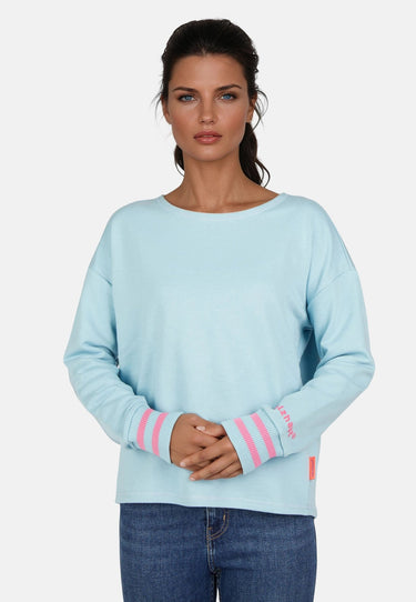 salzhaut - VATÄLLEN Damen Regular Fit - Langarmshirt - Longsleeve - Sweatshirt - 3 - #farbe_breeze