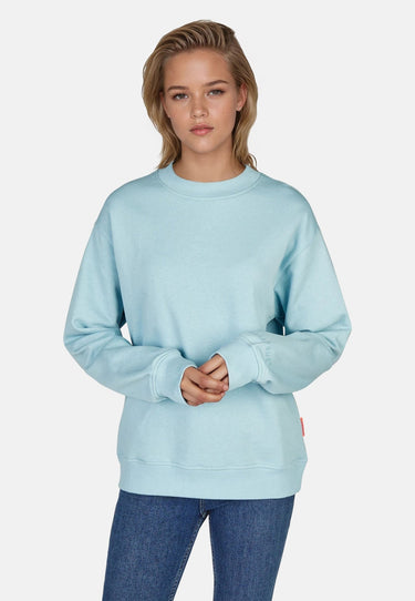 Salzhaut - VEBIESTERN Damen Relaxed-Fit - Langarmshirt - Longsleeve - Pulli - 10 - #farbe_breeze