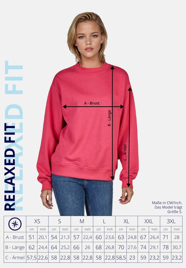 Salzhaut - VEBIESTERN Damen Relaxed-Fit - Langarmshirt - Longsleeve - Pulli - 7 - #farbe_beetroot