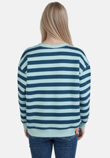 Salzhaut - VEERMASTER Damen Relaxed-Fit - Hoodie - Langarmshirt - Longsleeve - 4 - #farbe_navy-breeze