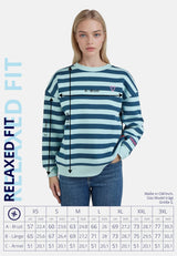 Salzhaut - VEERMASTER Damen Relaxed-Fit - Hoodie - Langarmshirt - Longsleeve - 7 - #farbe_navy-breeze