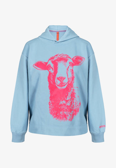 Salzhaut - VÖRSLACH Damen Oversized - Frontprint - Hoodie - Kapuzenpullover - 10 - #farbe_breeze