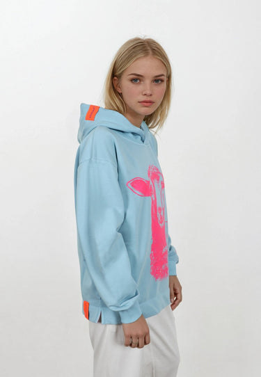 Salzhaut - VÖRSLACH Damen Oversized - Frontprint - Hoodie - Kapuzenpullover - 13 - #farbe_breeze