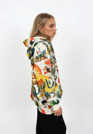 Salzhaut - VULLTREFFER Damen Oversized - All-over-Print - Hoodie - Kapuzenpullover - 5 - #farbe_multicolor