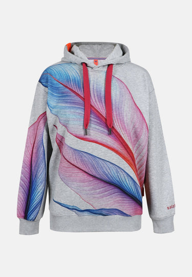 Salzhaut - WANNERUP Damen Relaxed-Fit - Hoodie - Kapuzenpulli - Kapuzenpullover - 2 - #farbe_grey-melange