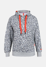 Salzhaut - WEEK Damen Oversized - All-over-Print - Hoodie - Kapuze - 2 - #farbe_grey-melange