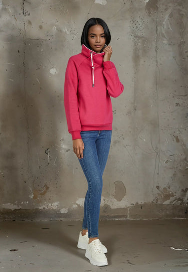Salzhaut - WEPS Damen normale Passform - Pullover - Reduziert - Sweat - 1 - #farbe_beetroot