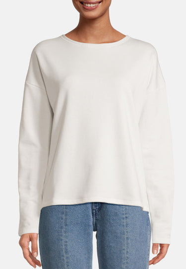 salzhaut - WIEDE - Koll. WI24 Damen hinten länger - Hamburg - Rundhals - Sweatshirt - 3 - #farbe_offwhite