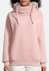 Salzhaut - YVONNE Damen Oversized - Hoodie - Kapuzenpullover - Langarmshirt - 3 - #farbe_pearl