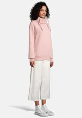 Salzhaut - YVONNE Damen Oversized - Hoodie - Kapuzenpullover - Langarmshirt - 5 - #farbe_pearl