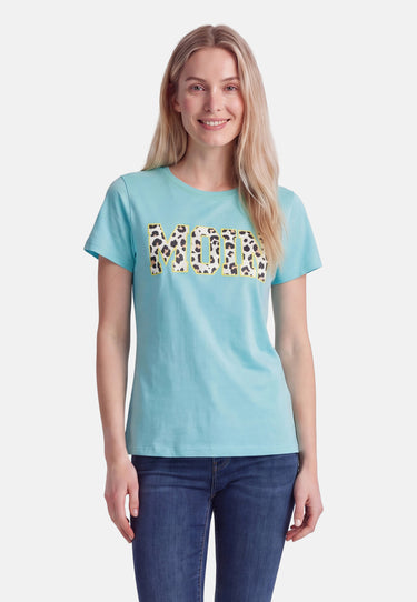 salzhaut - Damen Shirt STEENTJE - MOIN Leo Regular Fit - adenauer & co - Anker - Basic - 4 - #farbe_Aqua-Yellow