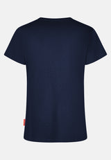 salzhaut - Damen Shirt STEENTJE - MOIN Herzen Regular Fit - adenauer & co - Anker - Basic - 46 - #farbe_Navy-Ocean Blue