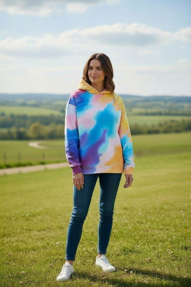 Salzhaut - AFFBACKERS Damen Oversized - All-over-Print - Hoodie - Kapuze - 1 - #farbe_multicolor