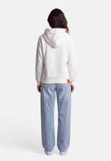 salzhaut - Damen Hoodie SÜNN - MOIN Herzen Tailliert - adenauer & co - Anker - Basic - 37 - #farbe_Offwhite-Blossom