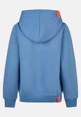 salzhaut - Damen Hoodie SÜNN - MOIN Herzen Tailliert - adenauer & co - Anker - Basic - 16 - #farbe_Ice Blue-Blossom