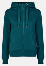 salzhaut - Damen Sweatjacke SÖÖTE Tailliert - adenauer & co - Anker - Basic - 118 - #farbe_Dragonfly