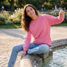 Salzhaut - AVER Damen Relaxed-Fit - Damen - Langarmshirt - Longsleeve - 17 - #farbe_blossom