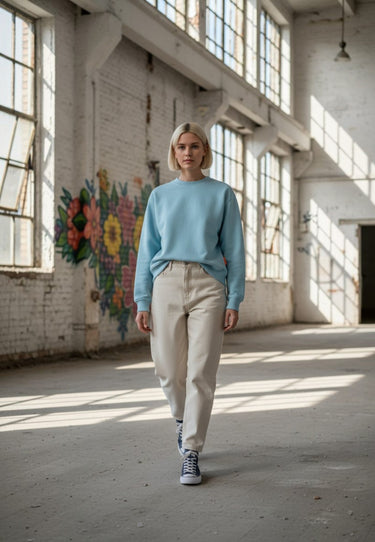 Salzhaut - VEBIESTERN Damen Relaxed-Fit - Langarmshirt - Longsleeve - Pulli - 9 - #farbe_breeze