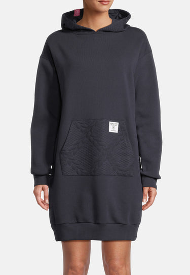 Salzhaut - IRENE Damen Relaxed-Fit - Hamburg - Hoodiekleid - Kapuze - 3 - #farbe_navy