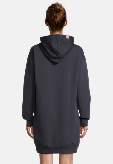 Salzhaut - IRENE Damen Relaxed-Fit - Hamburg - Hoodiekleid - Kapuze - 4 - #farbe_navy