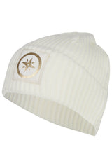 salzhaut - EILEEN Damen Mütze mit Print Onesize - adenauer & co - Anker - Basic - 2 - #farbe_Offwhite