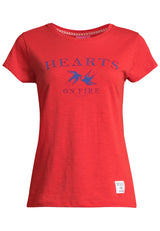salzhaut - MÜLCH Damen T-Shirt Leicht tailliert - adenauer & co - Anker - Basic - 2 - #farbe_Chilli Red