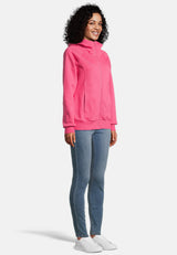 salzhaut - Nelkensöker Damen Sweatjacke Tailliert - adenauer & co - Anker - Basic - 5 - #farbe_Pink