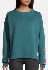 salzhaut - Nössewies Damen Oversized Sweatshirt - adenauer & co - Anker - Basic - 13 - #farbe_Dragonfly