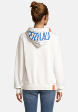 salzhaut - PANNEMESS Damen Oversized Hoodiejacke - adenauer & co - Anker - Basic - 9 - #farbe_Offwhite