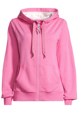 salzhaut - PANNEMESS Damen Oversized Hoodiejacke - adenauer & co - Anker - Basic - 2 - #farbe_Blossom