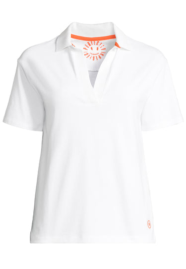 Salzhaut - HOLFI Damen normale Passform - Polo-Shirt - Reduziert -  - 7 - #farbe_white