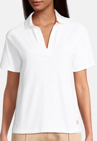 Salzhaut - HOLFI Damen normale Passform - Polo-Shirt - Reduziert -  - 8 - #farbe_white