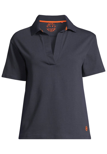 Salzhaut - HOLFI Damen normale Passform - Polo-Shirt - Reduziert -  - 2 - #farbe_navy