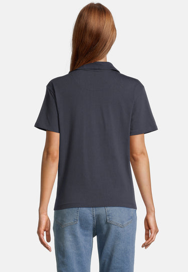 Salzhaut - HOLFI Damen normale Passform - Polo-Shirt - Reduziert -  - 4 - #farbe_navy