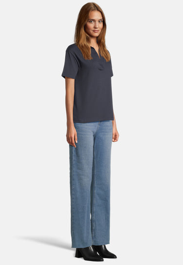 Salzhaut - HOLFI Damen normale Passform - Polo-Shirt - Reduziert -  - 5 - #farbe_navy